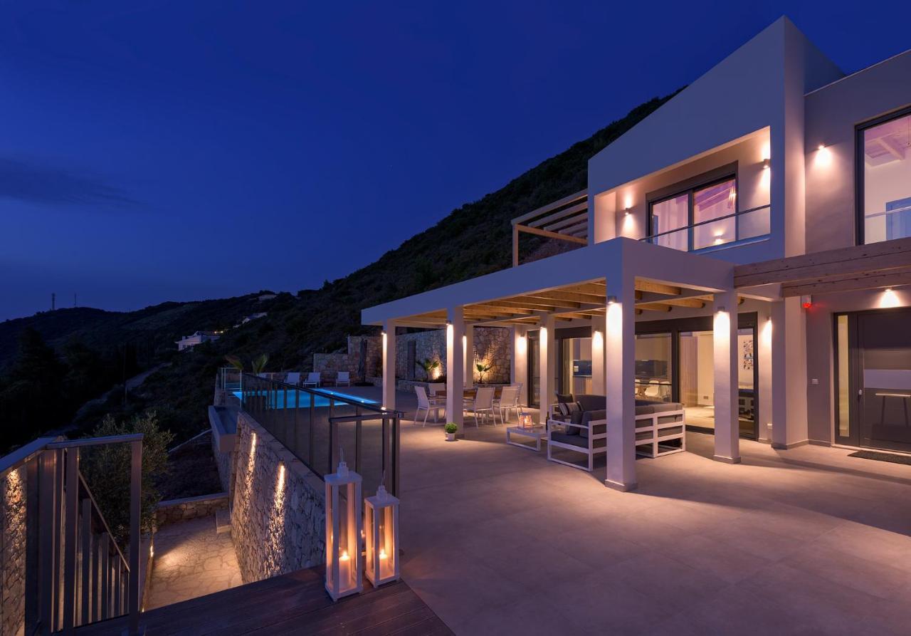 Kathisma Bay Villas - Luxury Villas- Villa Oceanos Kalamitsi  Ngoại thất bức ảnh