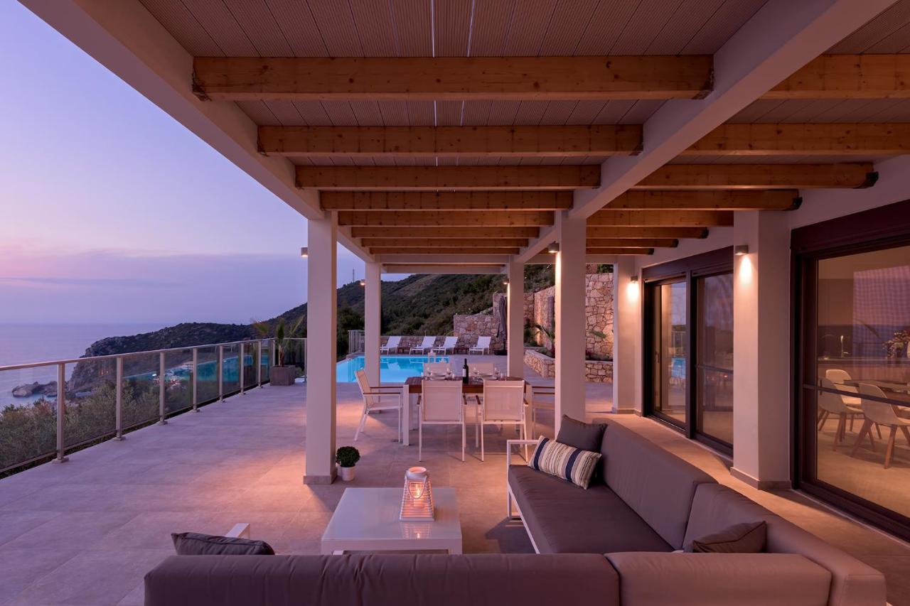 Kathisma Bay Villas - Luxury Villas- Villa Oceanos Kalamitsi  Ngoại thất bức ảnh
