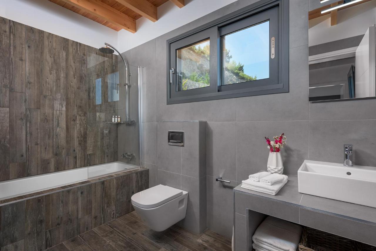 Kathisma Bay Villas - Luxury Villas- Villa Oceanos Kalamitsi  Ngoại thất bức ảnh