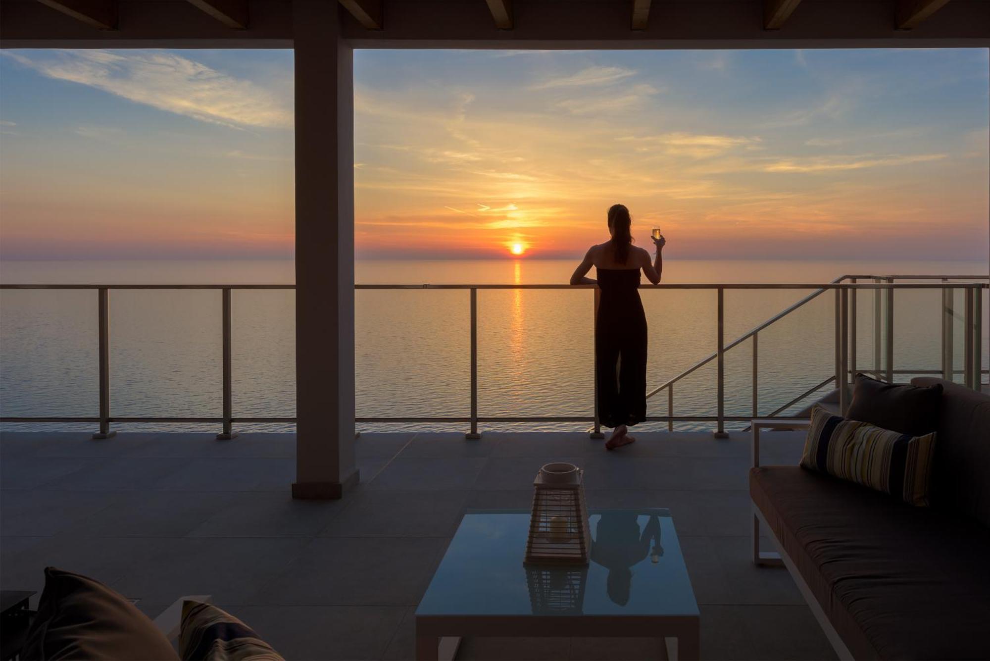 Kathisma Bay Villas - Luxury Villas- Villa Oceanos Kalamitsi  Ngoại thất bức ảnh