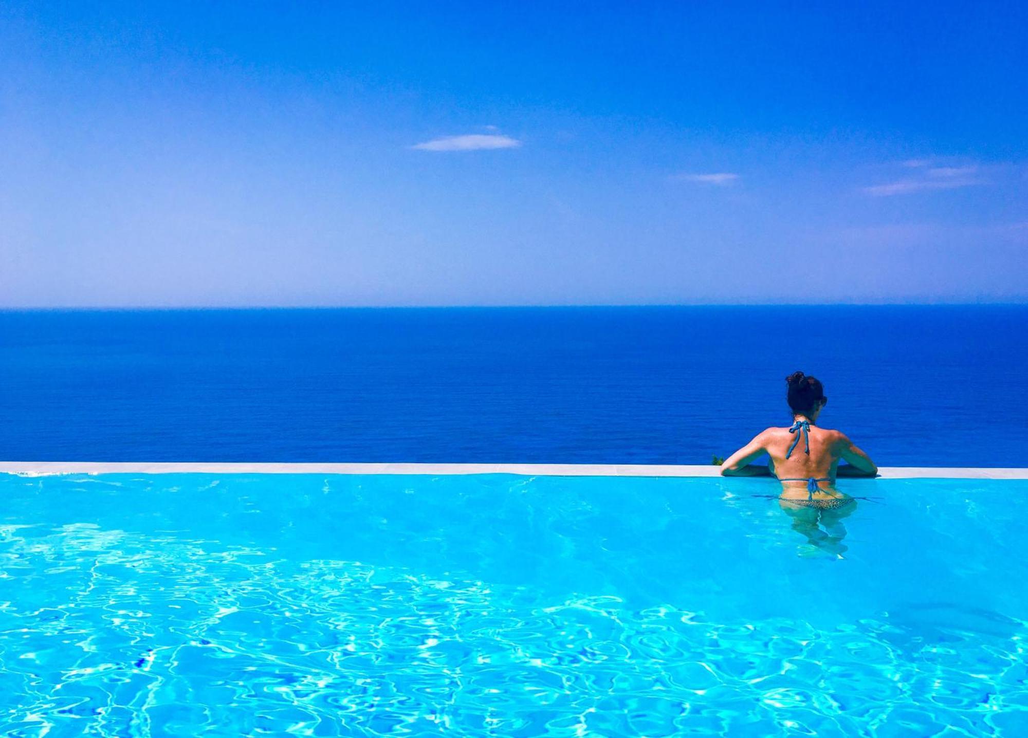 Kathisma Bay Villas - Luxury Villas- Villa Oceanos Kalamitsi  Ngoại thất bức ảnh